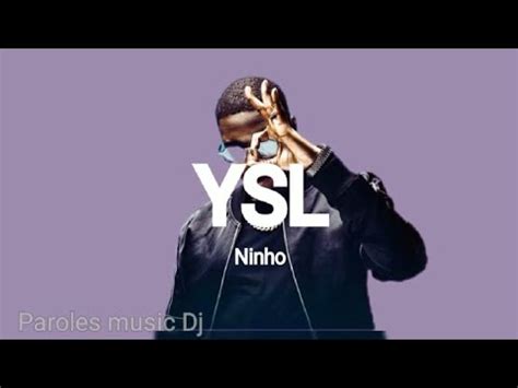 ysl parole|Ninho – YSL Lyrics .